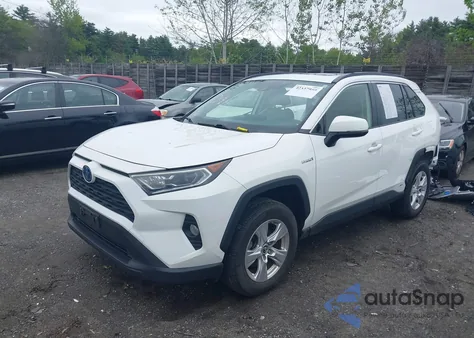 2019 Toyota Rav4 Hybrid Xle из США, поврежденный, VIN JTMRWRFV4KJ015238